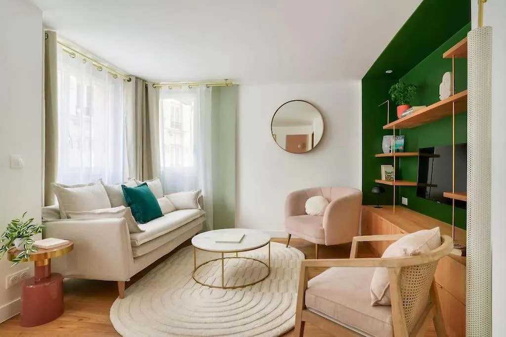 דירה פריז La Vie En Rose - 2 Chambres Doubles